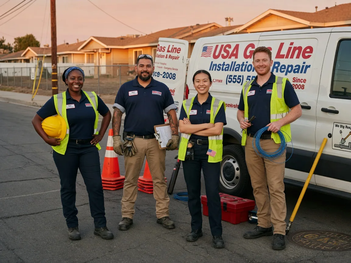Gas Line Installation company in East Springfield, PA